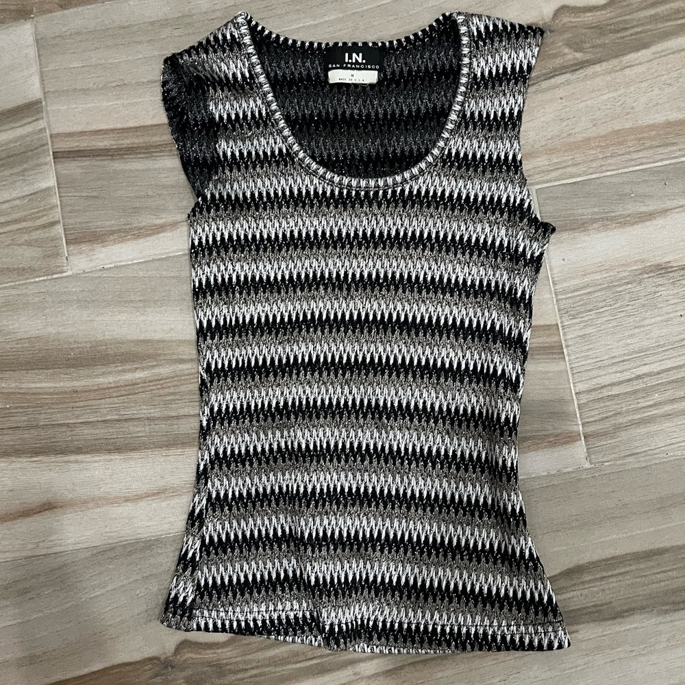 Vintage Sparkly Top